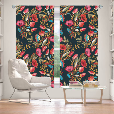 Delaughter Room Darkening Curtain Pair