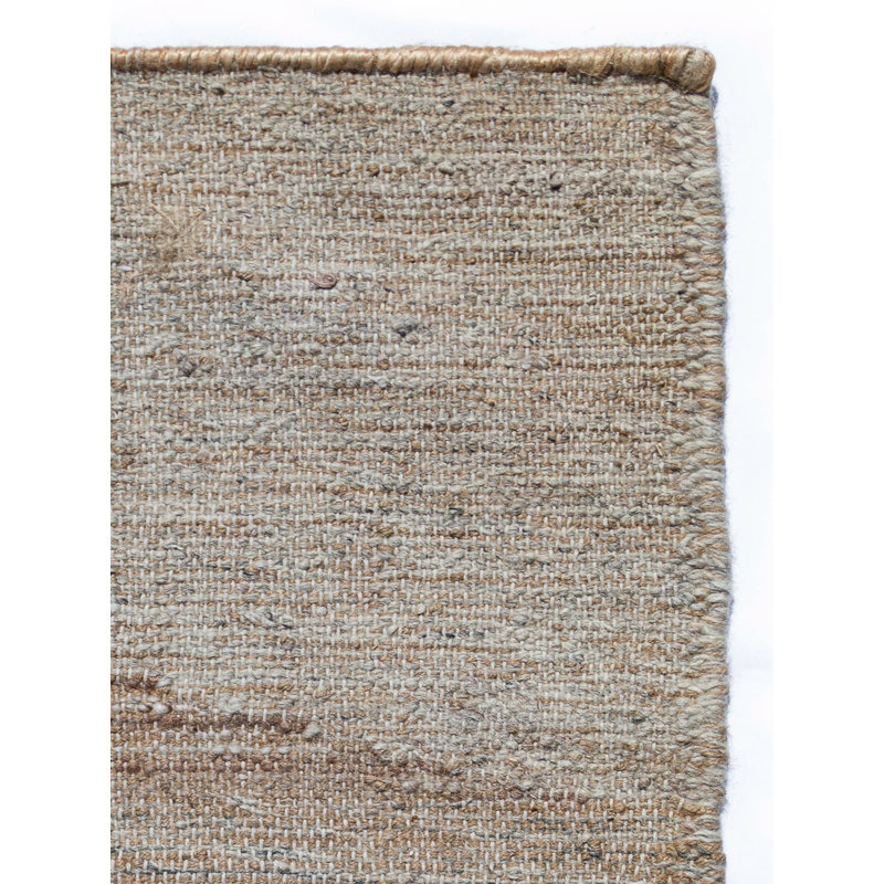 Aquila Abstract Area Rug in Natural/Gray/Ivory, Rectangle 9' x 12'