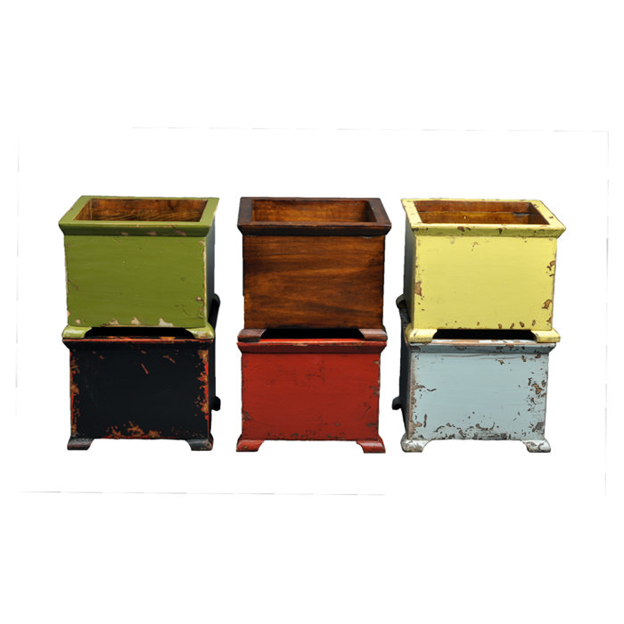 Boîte à fleurs en bois Français lantilly, Beurre
