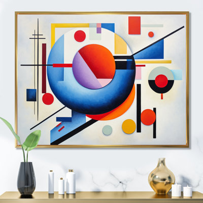 " Colorful Suprematism Essence Of Pure I "