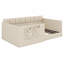 Upholstered Daybed Bed, High Side Panels Design with Side Entrance & Built-in Storage Pockets-1601653638-1601653640