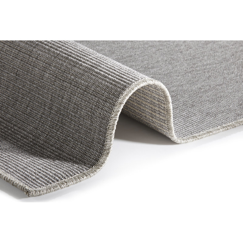 Nature Flatweave Silver/Grey Rug, Runner 80 x 450cm