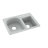25'' L Mounting / Installation Required Double Bowl Solid Surface Kitchen Sink-38293705-38293718