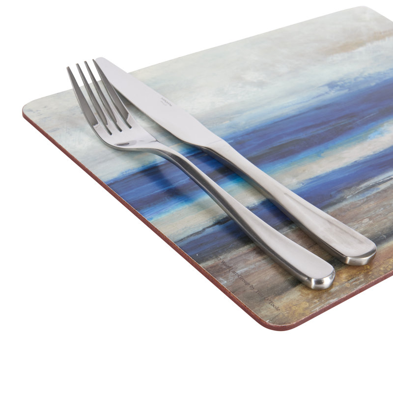 Creative Tops Blue Abstract Premium Placemats