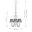 Urbaniak 3 - Light Shaded Chandelier