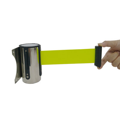 FixtureDisplays® Stanchion Queue Barrier Post