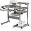 Bureau d'ordinateur double grandeur nature, gris-1742159460