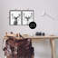 «Black and White Disco Deer», ensemble de 2 giclées encadrées par Victoria Barnes-831757621-831757616