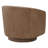 Bennett Genuine Leather Swivel Barrel Chair-971447688