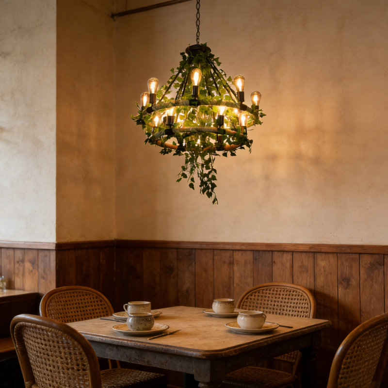 Luminaire suspendu Vintage Green Country
