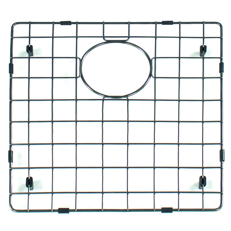 38cm x 10cm Sink Grid, Gunmetal