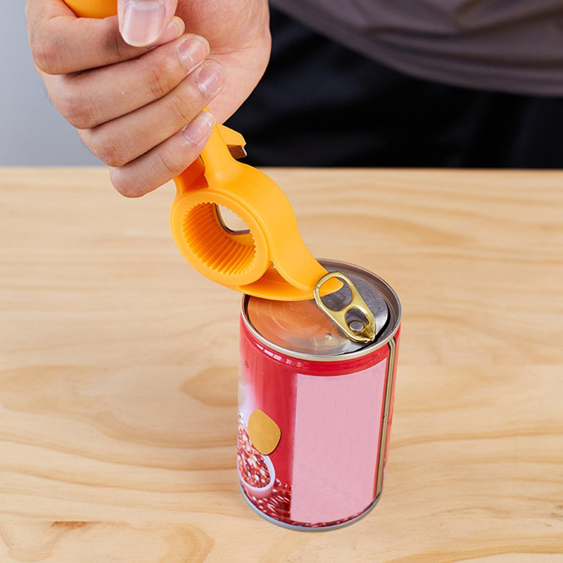 7 IN 1 Multifunctional Carrot-Shaped Kitchen Tool | Dual Blade Vegetable Peeler, Shredder & Multi Bottle Jar Can Opener