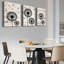 3 Piece Wrapped Canvas Wall Art