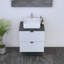 Meuble-lavabo simple 23,6 po avec plateau Kareema-1396207463