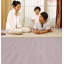 Planche de vinyle de luxe 7,13" x 47,95" x 4mm brumeux