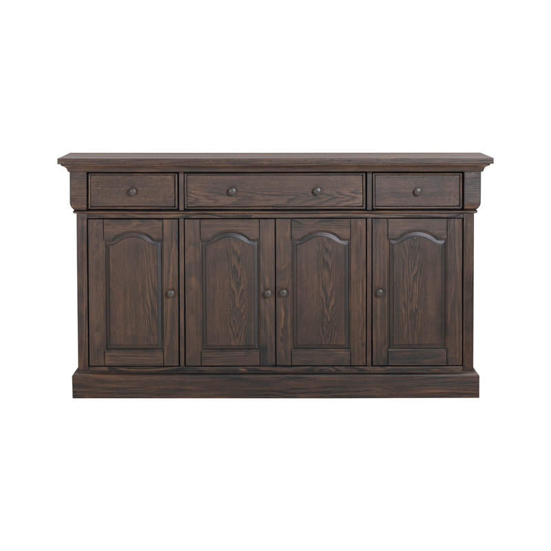 Emerson Dark Brown Wood Sideboard