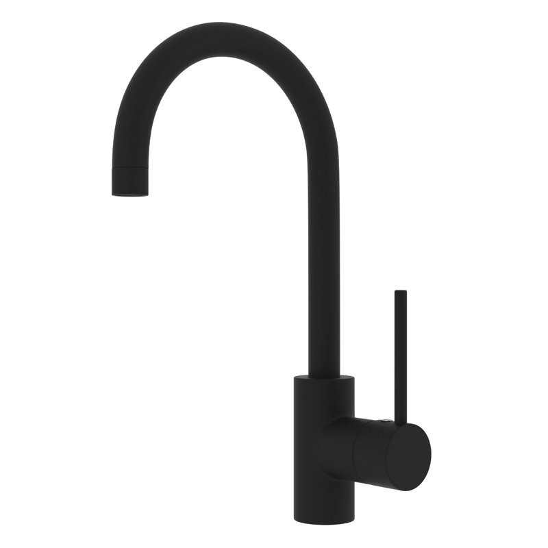Pirellone Bar/Food Prep Kitchen Faucet, Matte Black