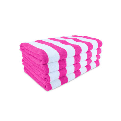 Arkwright Cali Cabana 100% Cotton 30x60 Beach Towel (Pack of 4)