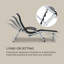 147cm Long Reclining Single Chaise-62757988