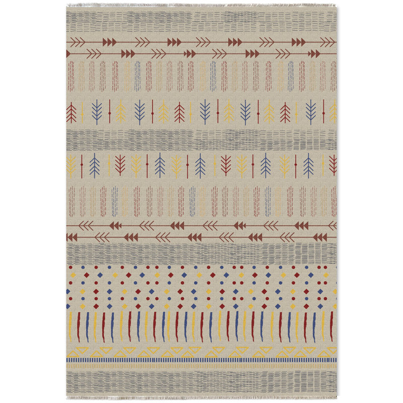 Tapis rectangulaire Yadel avec envers antidérapant, Tapis de couloir 2 pi 8 po x 9 pi 11 po