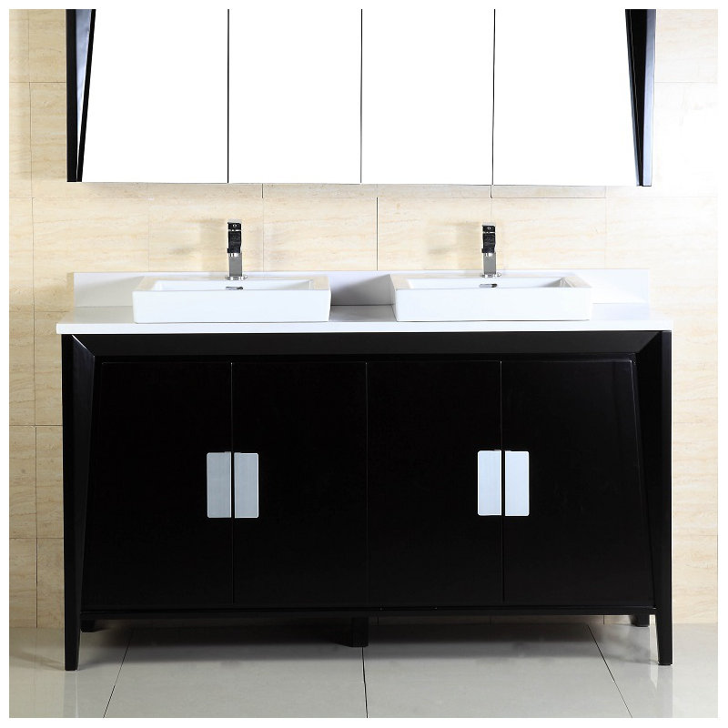 Meuble-lavabo double lavabo 60 po Macmillan