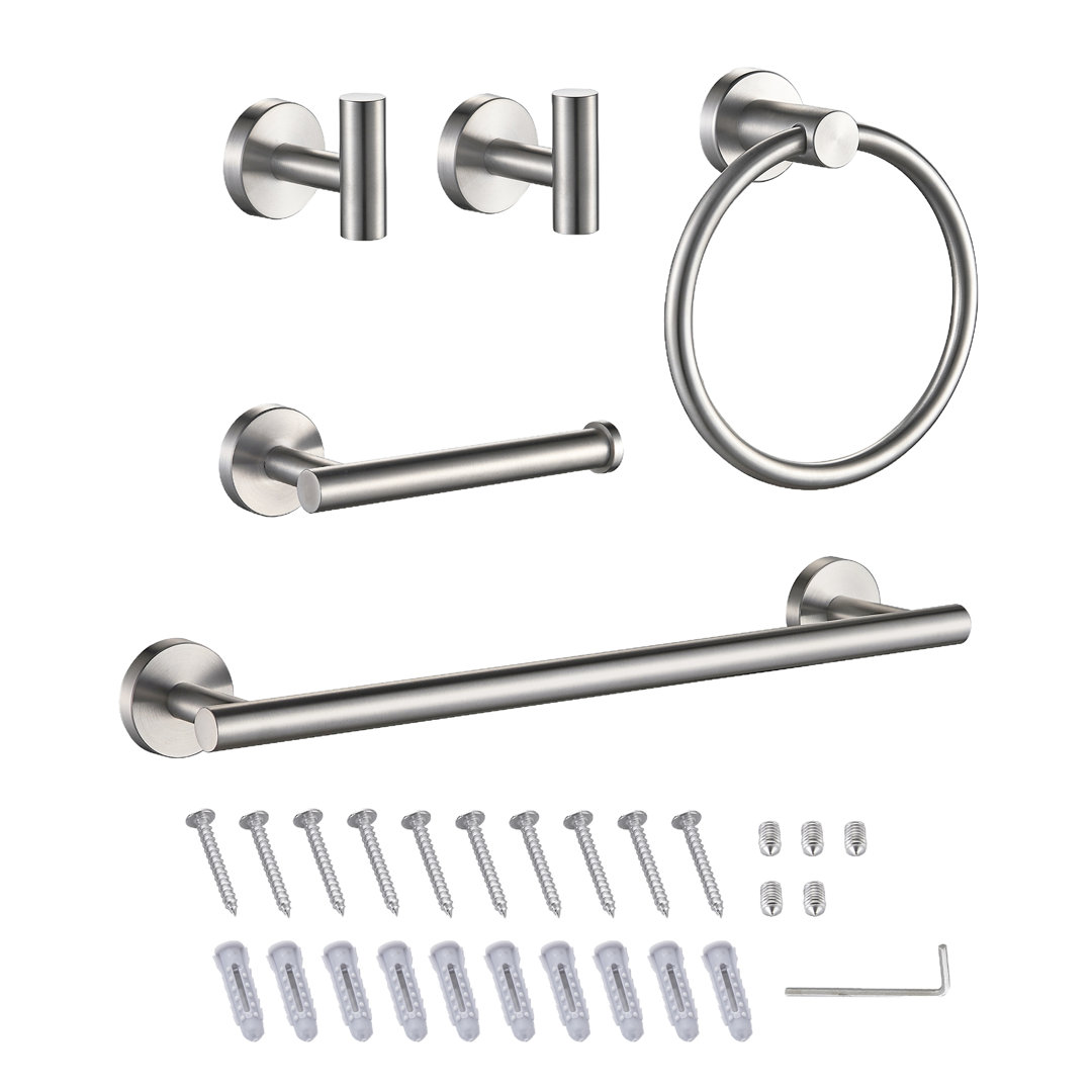 5 - Piece Bathroom Hardware Set FORIOUS 