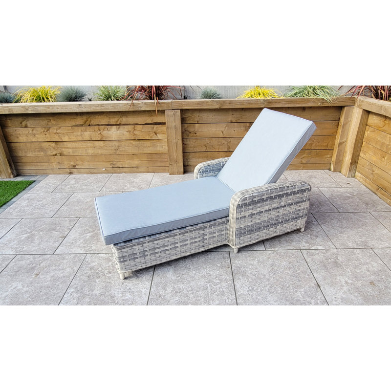 Bernadea Reclining Single Chaise with Cushions