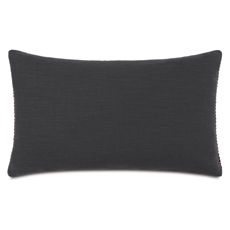 Coussin décoratif en tweed Bishop, Rectangle
