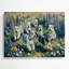 Chiens, art mural gris Cesky Terrier-334033257