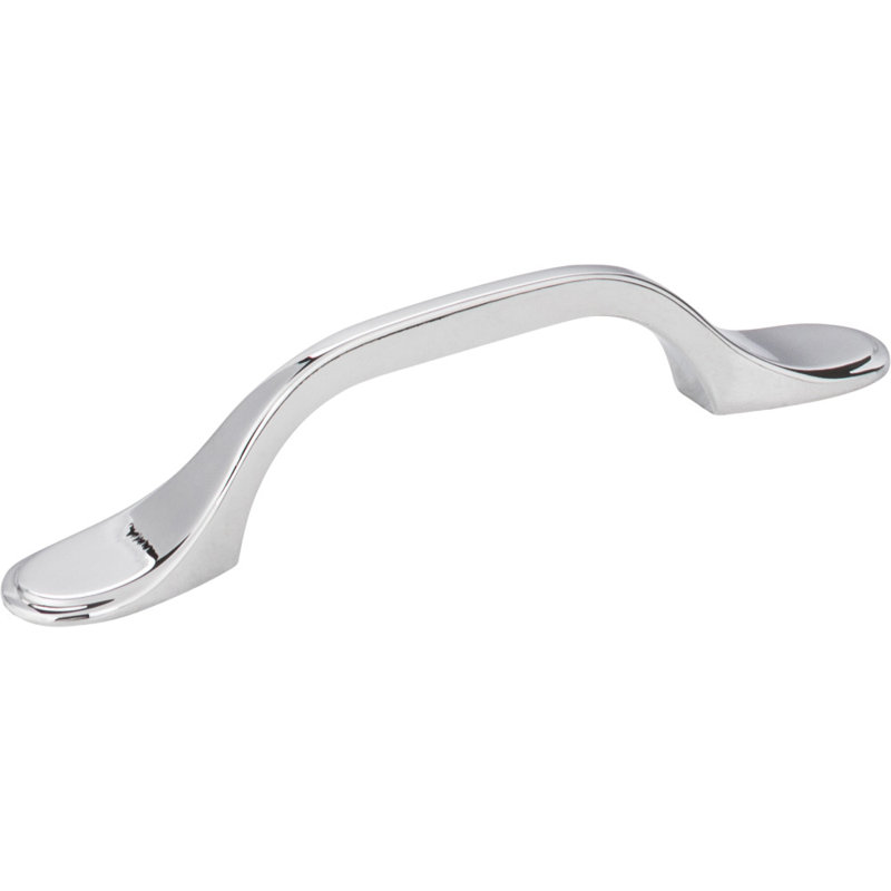 Kenner 3" Center to Center Arch Pull, Polished Chrome