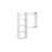 Grid 48'' - 60.625'' Closet System (Can Be Cut To Fit)-791780040