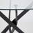 Gupton Round Glass Top Metal Base Dining Table-52794681-61086684