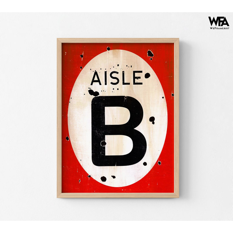 Impression de l'affiche B, lettre B, art mural rouge, idée de décor industriel sur le thème Airbnb, affiche de chambre d'adolescent