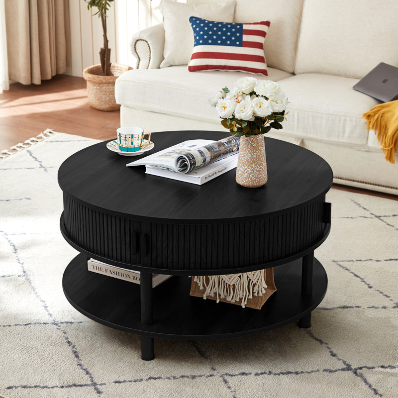 Table basse, Noir