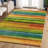 Premium Machine Washable Mayfield AMF2093 Striped Rug-1748171429-1748171424