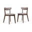 Chaise d'appoint Reginald en gris clair