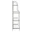 Étagère à livres en acier Vibbert H 63 "x l 24,75"-1646323473
