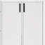 ARIEL Kelly 73 Double Sink Bathroom Vanity with Pure Quartz Top-1698108950-1742192966-1698108944