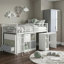 Leo Metal Midsleeper Serenity Storage Bedroom Set
