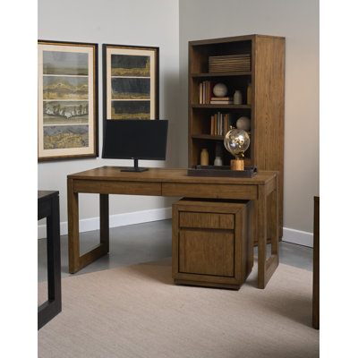 Chris 36" Oak Bookcase