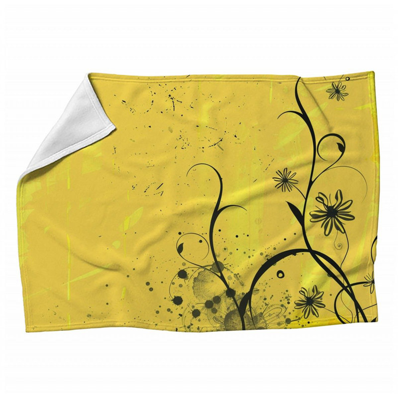 Machine Printed Throw Blanket, 60" x 80"