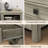 Brigman 18'' W 2-Drawer Farmhouse Nightstand With Charging Station, End Table-468169529-468169531