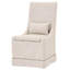 Chaise rembourré en lin Parsons-309179128