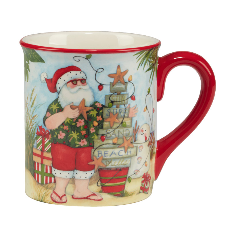 Ensemble de 4 tasses en céramique 16 oz