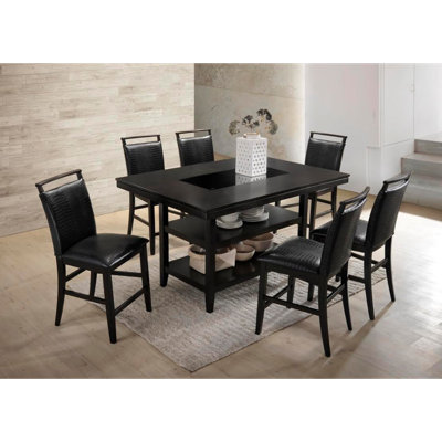 Corris 6 - Person Four Legs Dining Set
