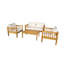 Ensemble de meubles de patio 4 pièces-1383476409