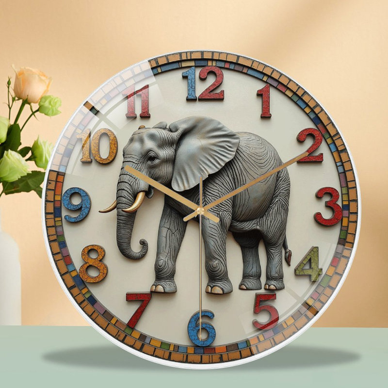 Horloge murale Elephant