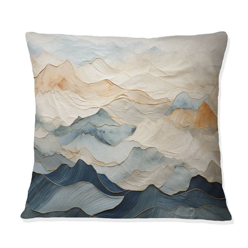 Coussin Majestic Mountain Peaks - Mountains