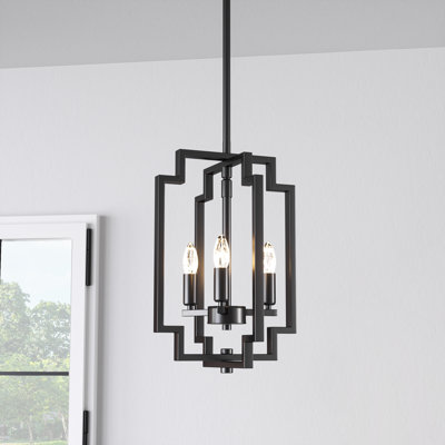 Bartow 3-Light Dimmable Chandelier