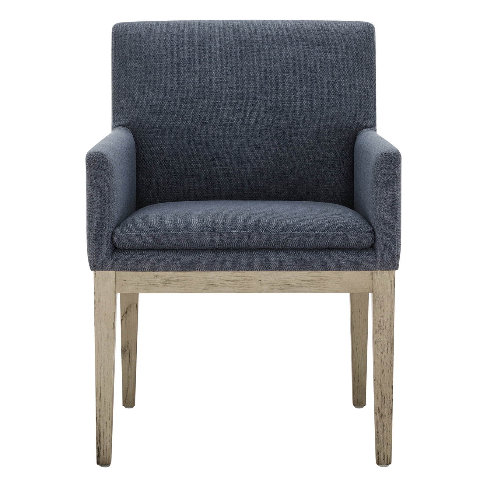 Bethea Dining Armchair, Performance Linen Effie Indigo